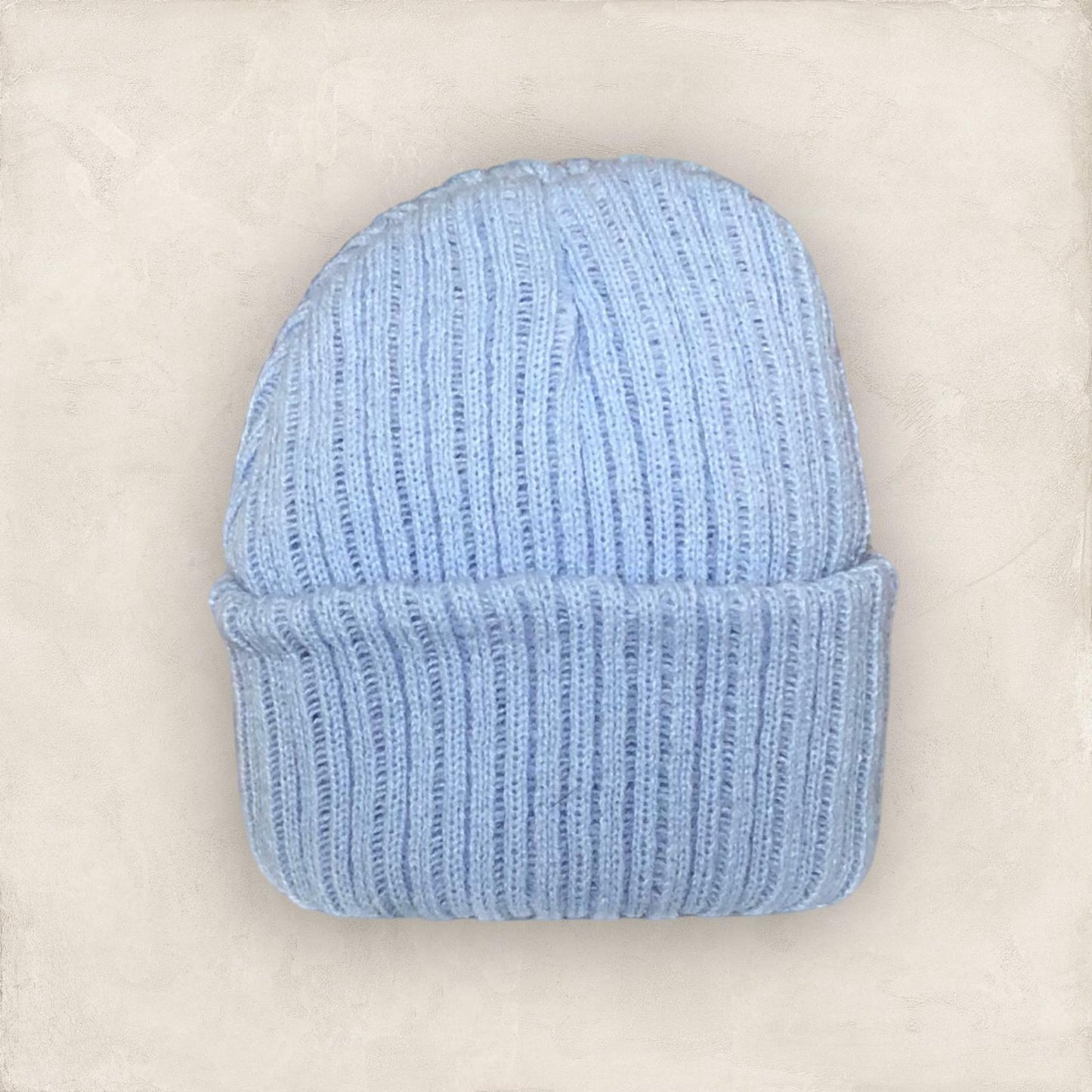 Personalised Knitted Baby Beanie Hat